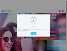 Tablet Screenshot of amitie.fr